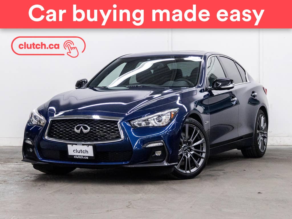 2018 INFINITI Q50 Red Sport 400 AWD