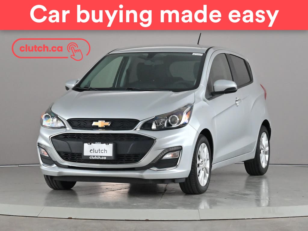 Silver 2019 Chevrolet Spark Hatchback Front-Wheel Drive Automatic