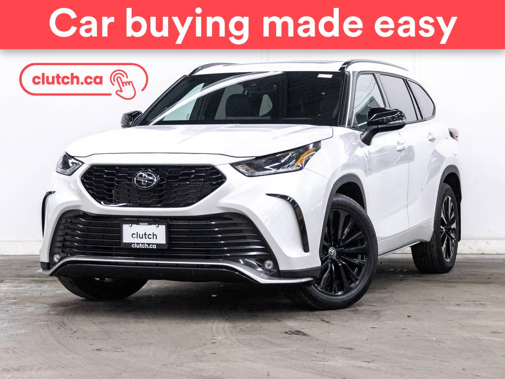 White 2024 Toyota Highlander XSE AWD SUV / Crossover All-Wheel Drive Automatic