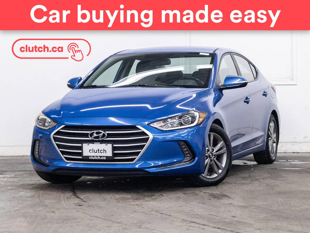 Blue 2018 Hyundai Elantra Sedan Automatic