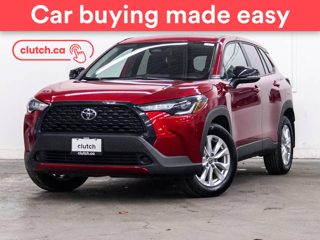 Red 2025 Toyota Corolla Cross SUV / Crossover All-Wheel Drive Automatic