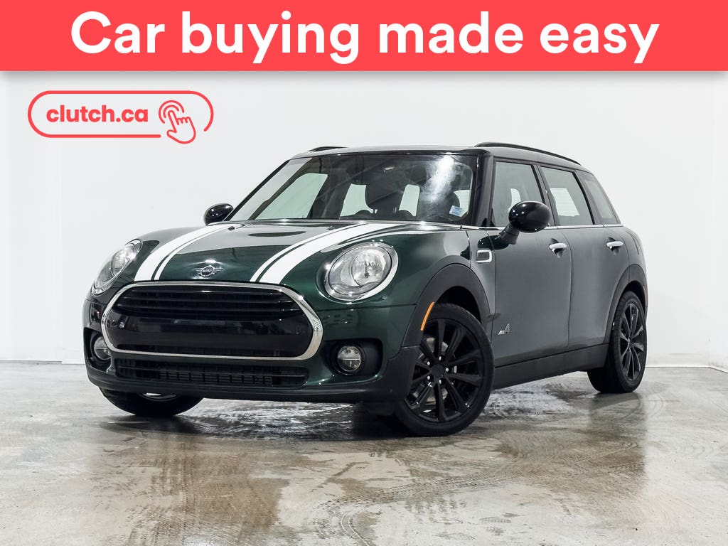 Green 2019 MINI Cooper Clubman Wagon All-Wheel Drive Automatic