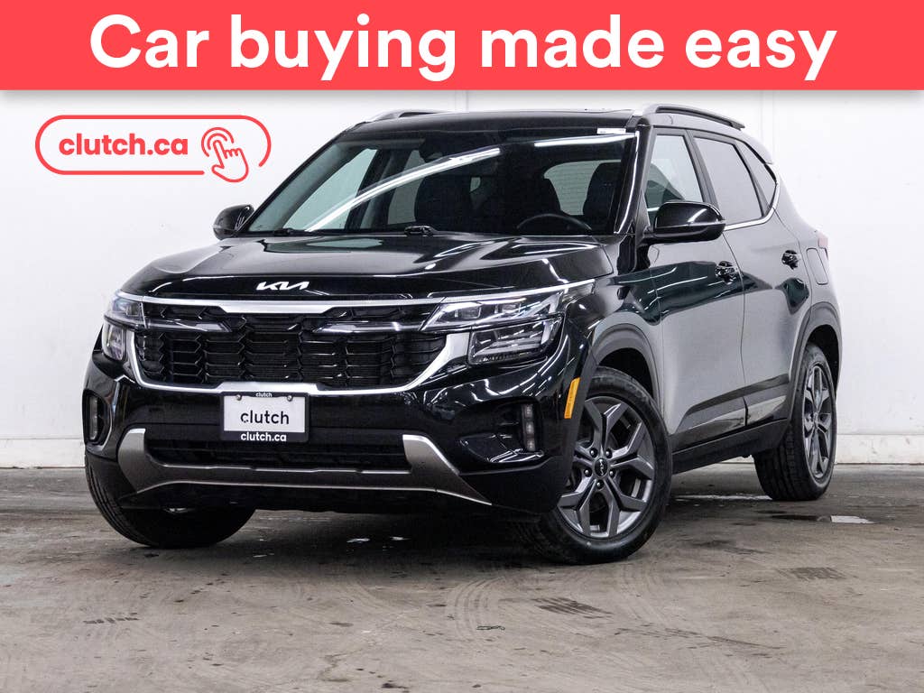 Black 2024 Kia Seltos EX AWD SUV / Crossover All-Wheel Drive Automatic