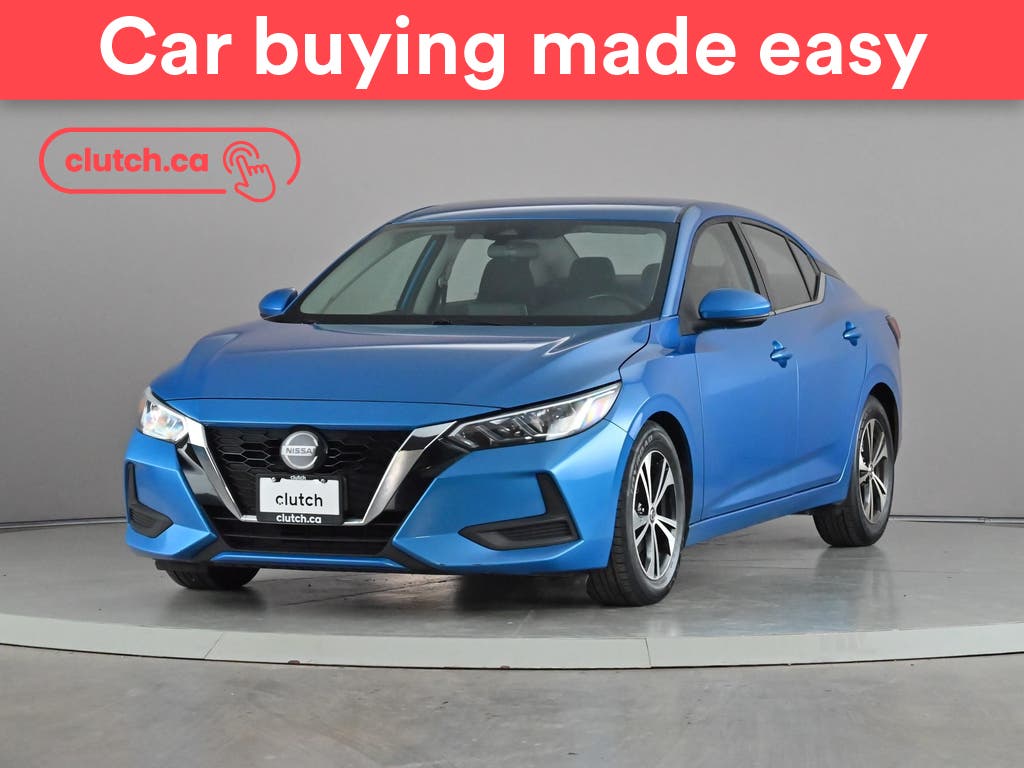 Blue 2020 Nissan Sentra Sedan Front-Wheel Drive Automatic