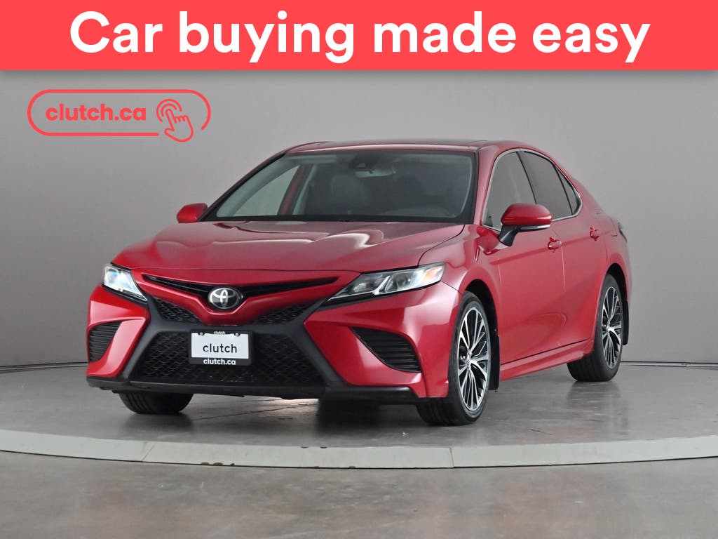 Red 2019 Toyota Camry Sedan Front-Wheel Drive Automatic