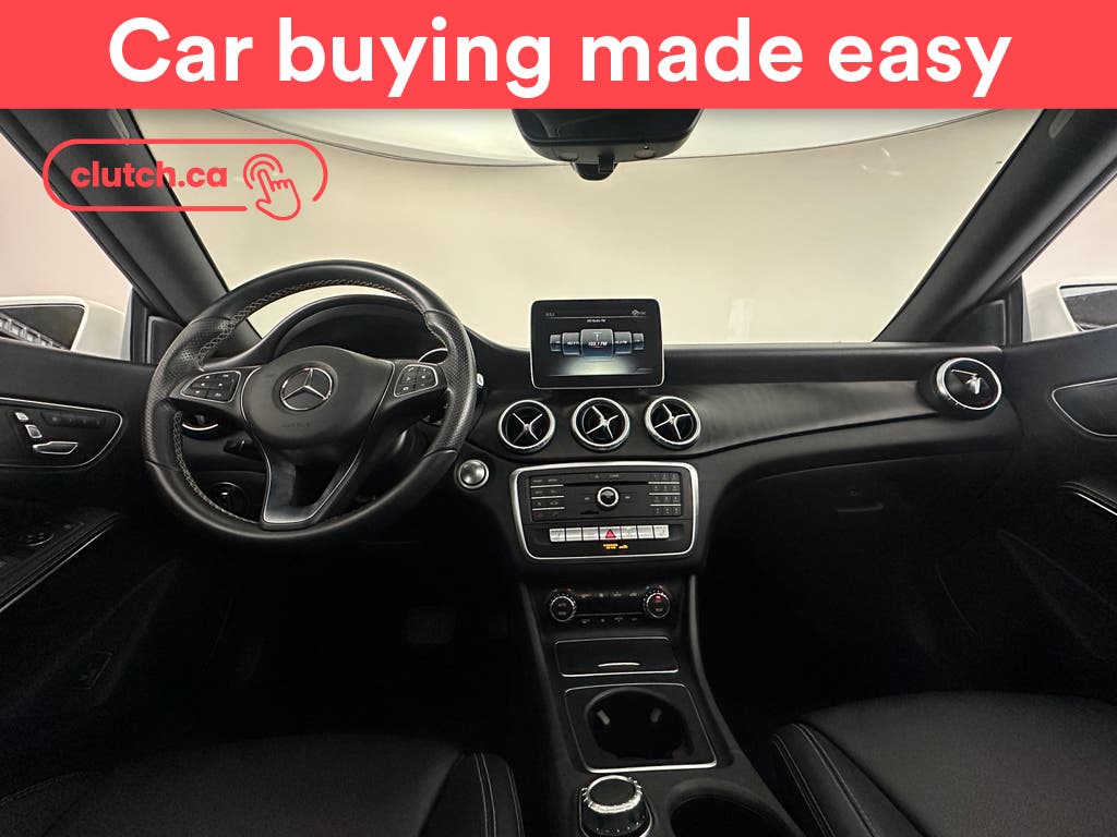 White 2018 Mercedes-Benz CLA Sedan All-Wheel Drive Automatic