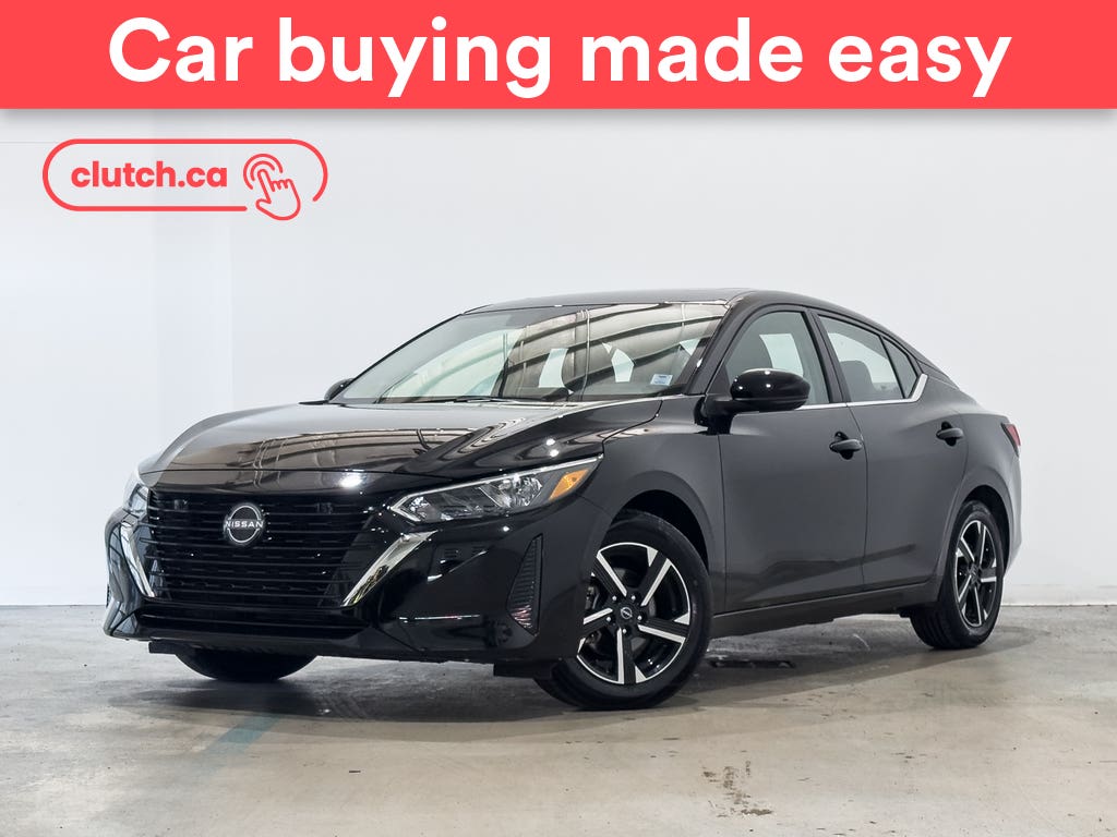 Black 2025 Nissan Sentra Sedan Front-Wheel Drive Automatic