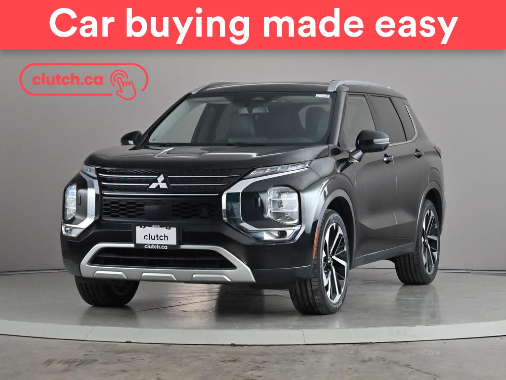 Black 2024 Mitsubishi Outlander SUV / Crossover All-Wheel Drive Automatic