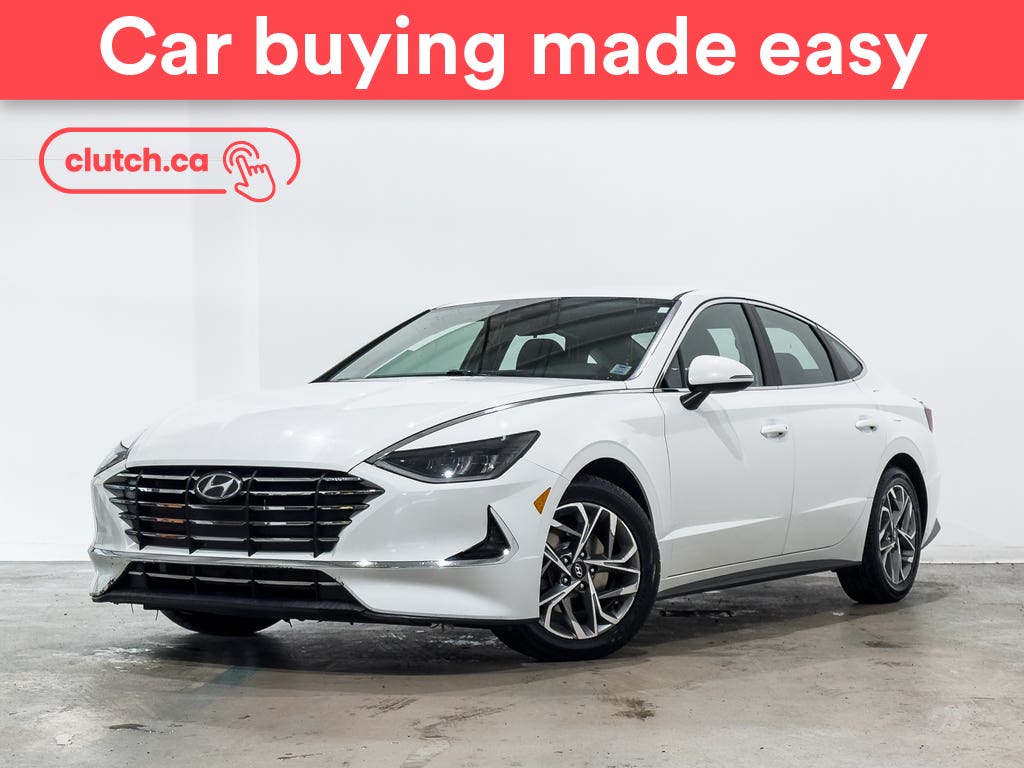 White 2021 Hyundai Sonata Sedan Automatic