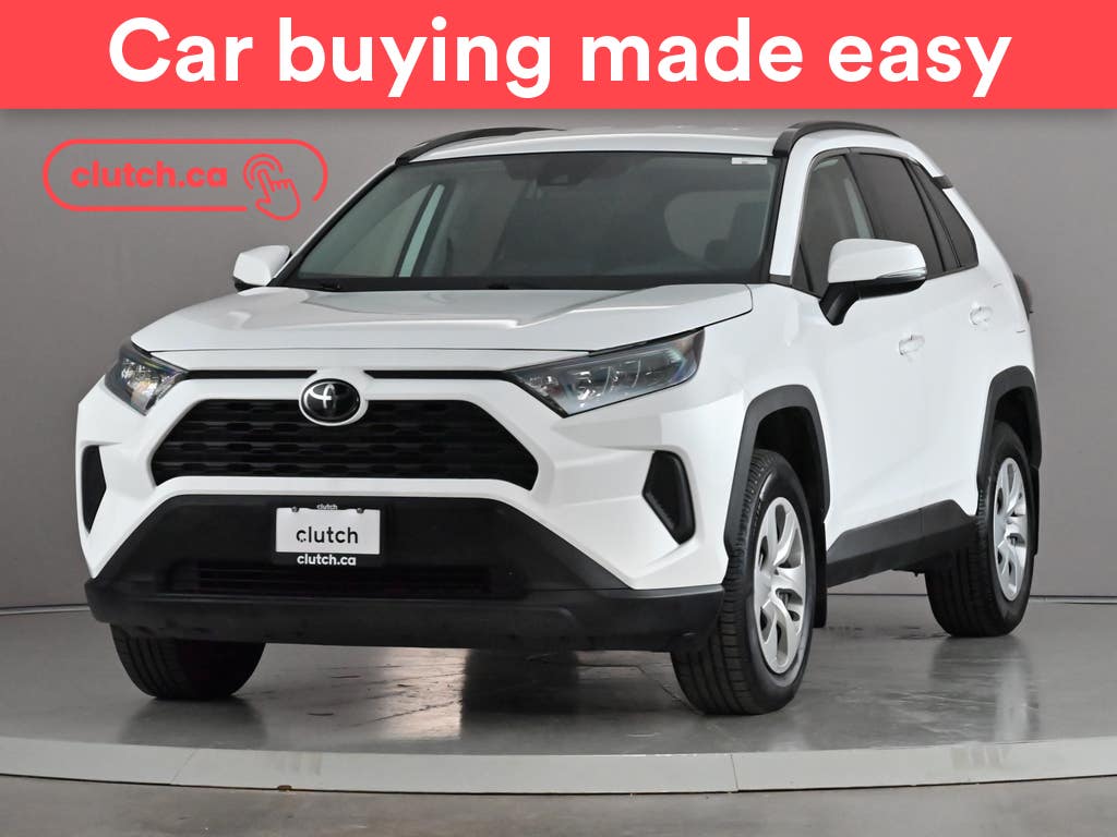 White 2021 Toyota RAV4 SUV / Crossover Front-Wheel Drive Automatic