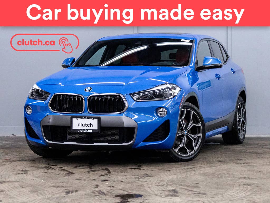 Blue 2018 BMW X2 SUV / Crossover All-Wheel Drive Automatic