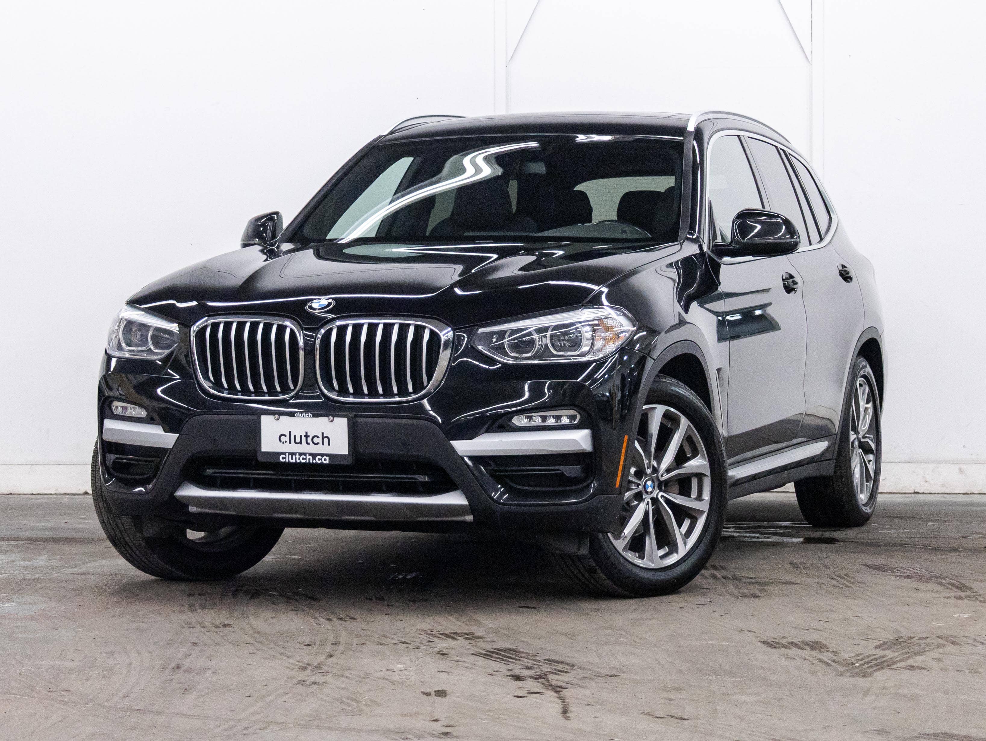 Black 2019 BMW X3 SUV / Crossover All-Wheel Drive Automatic