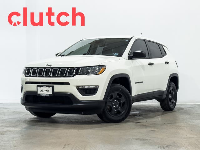 White 2019 Jeep Compass SUV / Crossover Four-Wheel Drive Automatic
