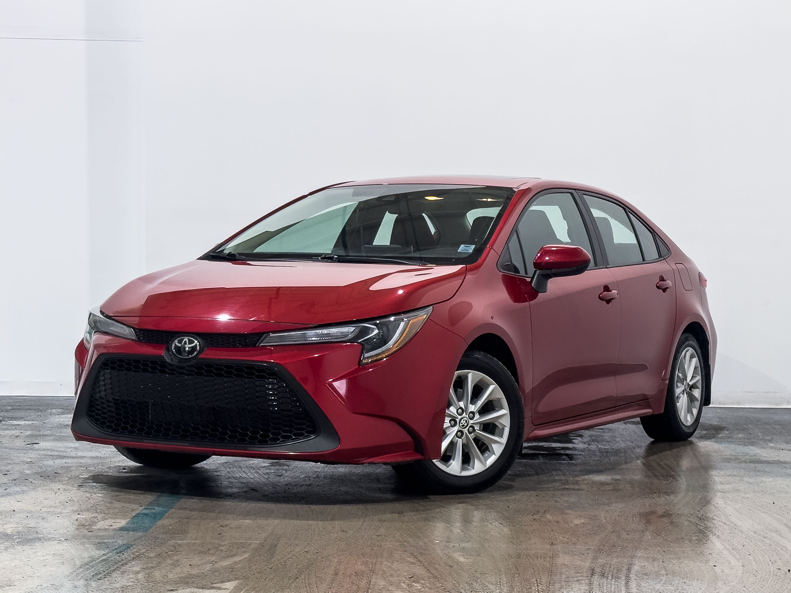 Red 2020 Toyota Corolla Sedan Front-Wheel Drive Automatic