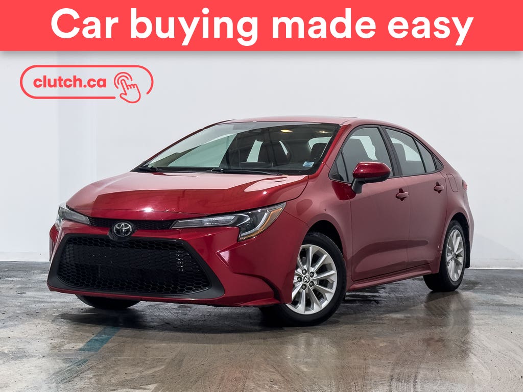 Red 2020 Toyota Corolla Sedan Front-Wheel Drive Automatic