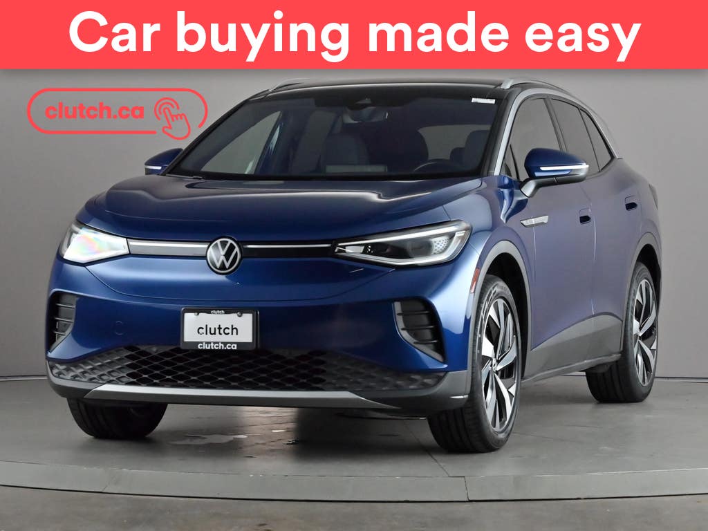 Blue 2021 Volkswagen ID.4 Pro S AWD SUV / Crossover All-Wheel Drive Automatic