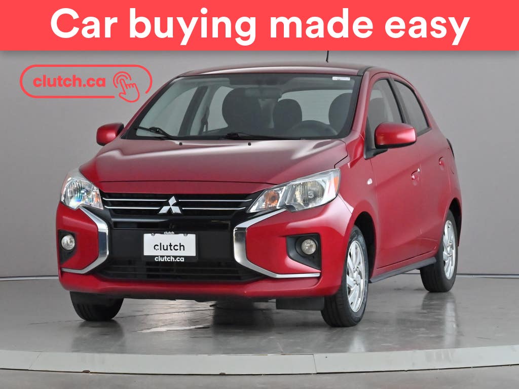 Red 2024 Mitsubishi Mirage Hatchback Front-Wheel Drive Automatic