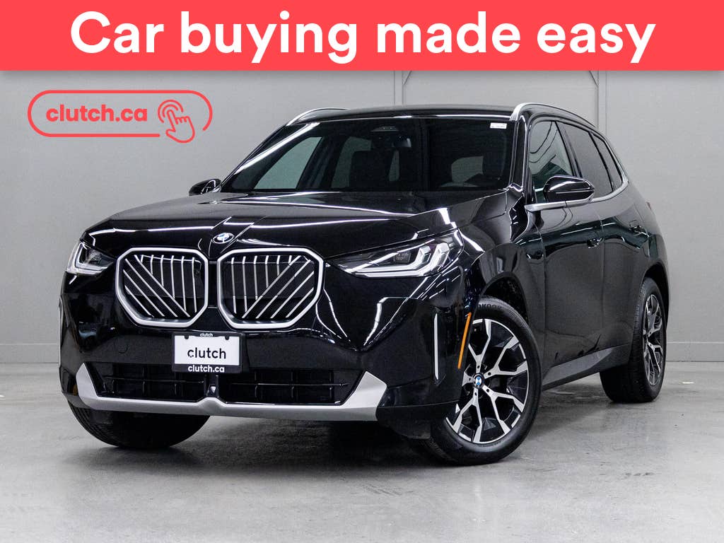 Black 2025 BMW X3 SUV / Crossover All-Wheel Drive Automatic