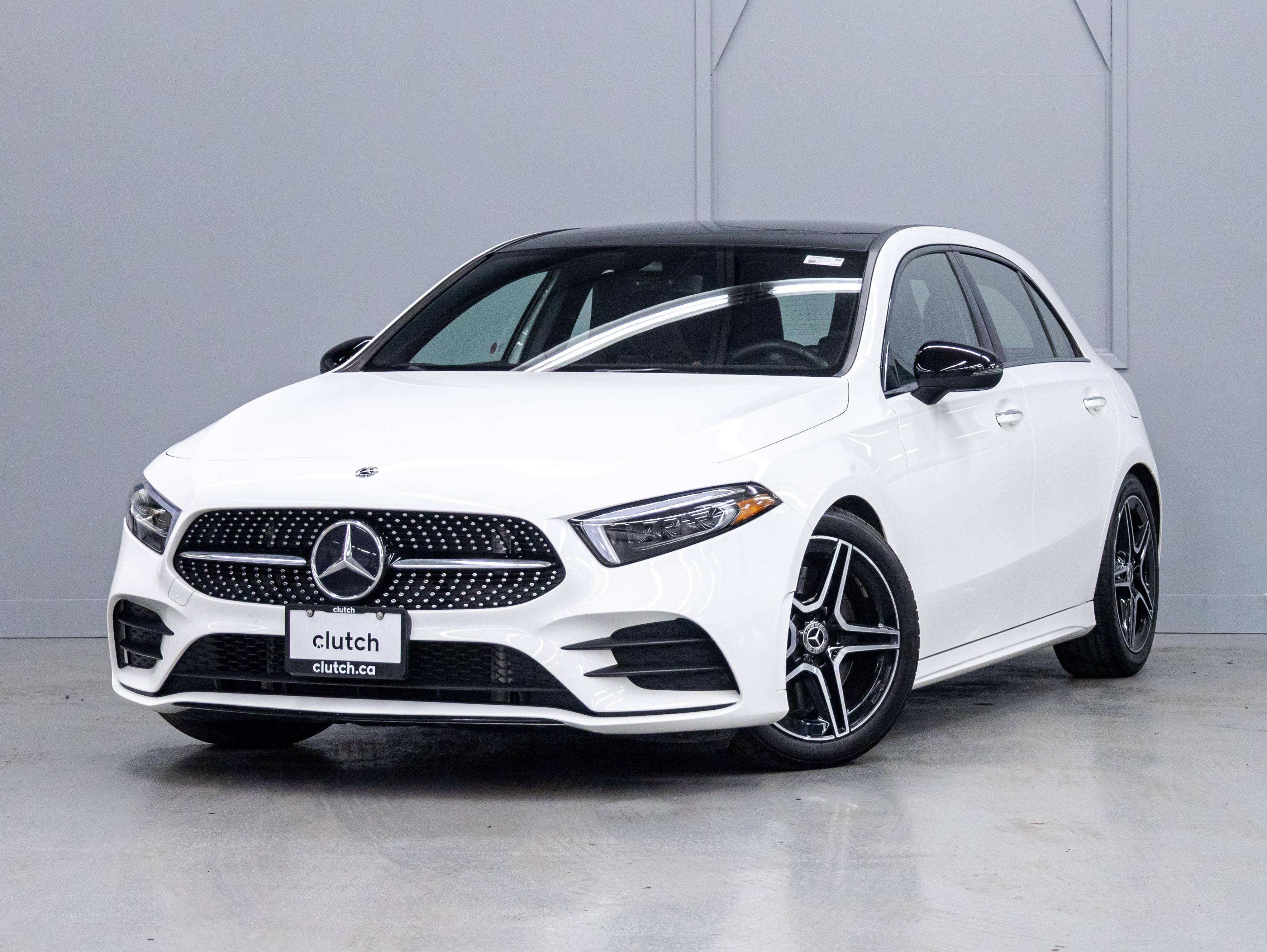 White 2019 Mercedes-Benz A-Class Hatchback  Automatic