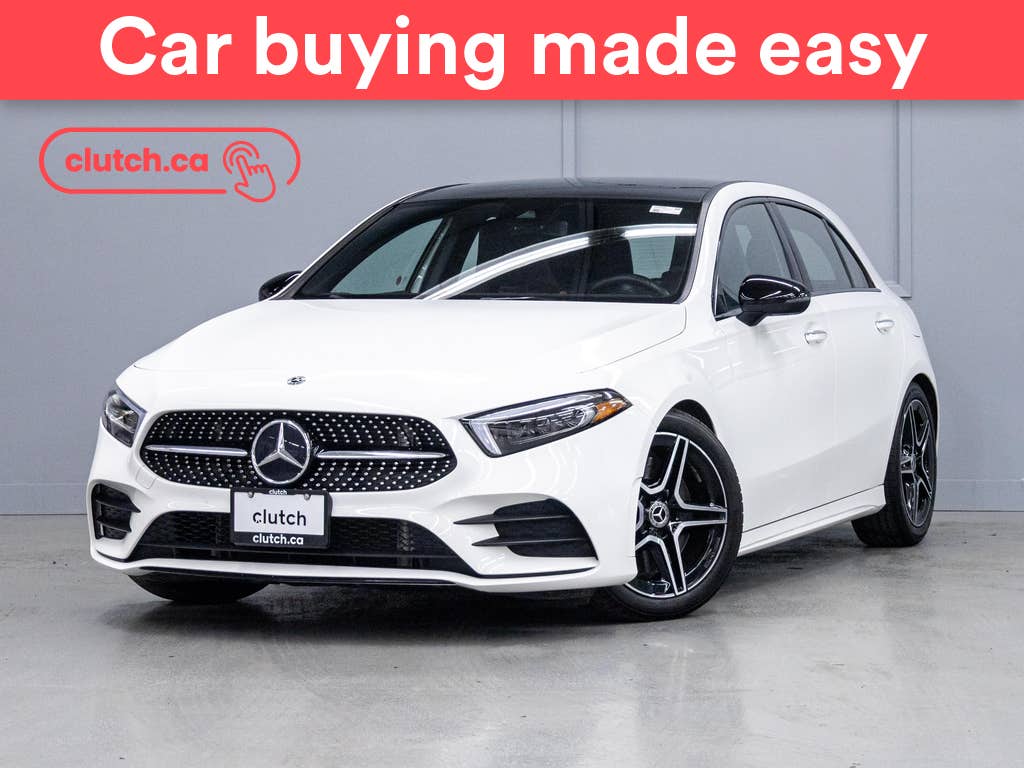 White 2019 Mercedes-Benz A-Class Hatchback Automatic