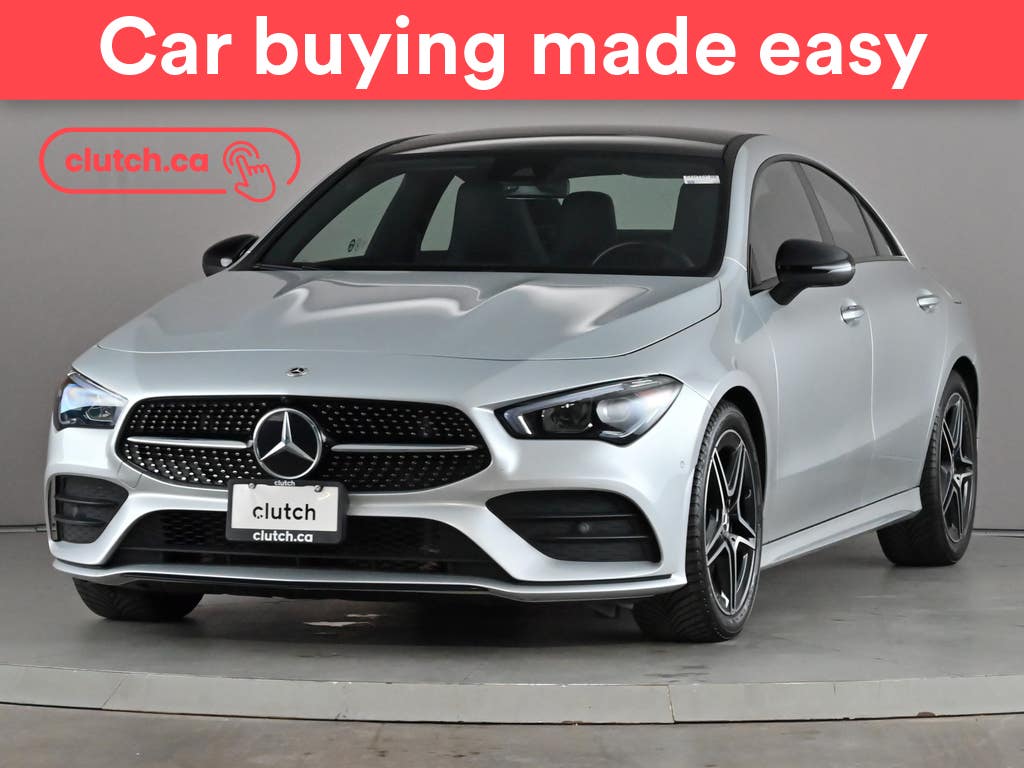 Silver 2022 Mercedes-Benz CLA Coupe All-Wheel Drive Automatic