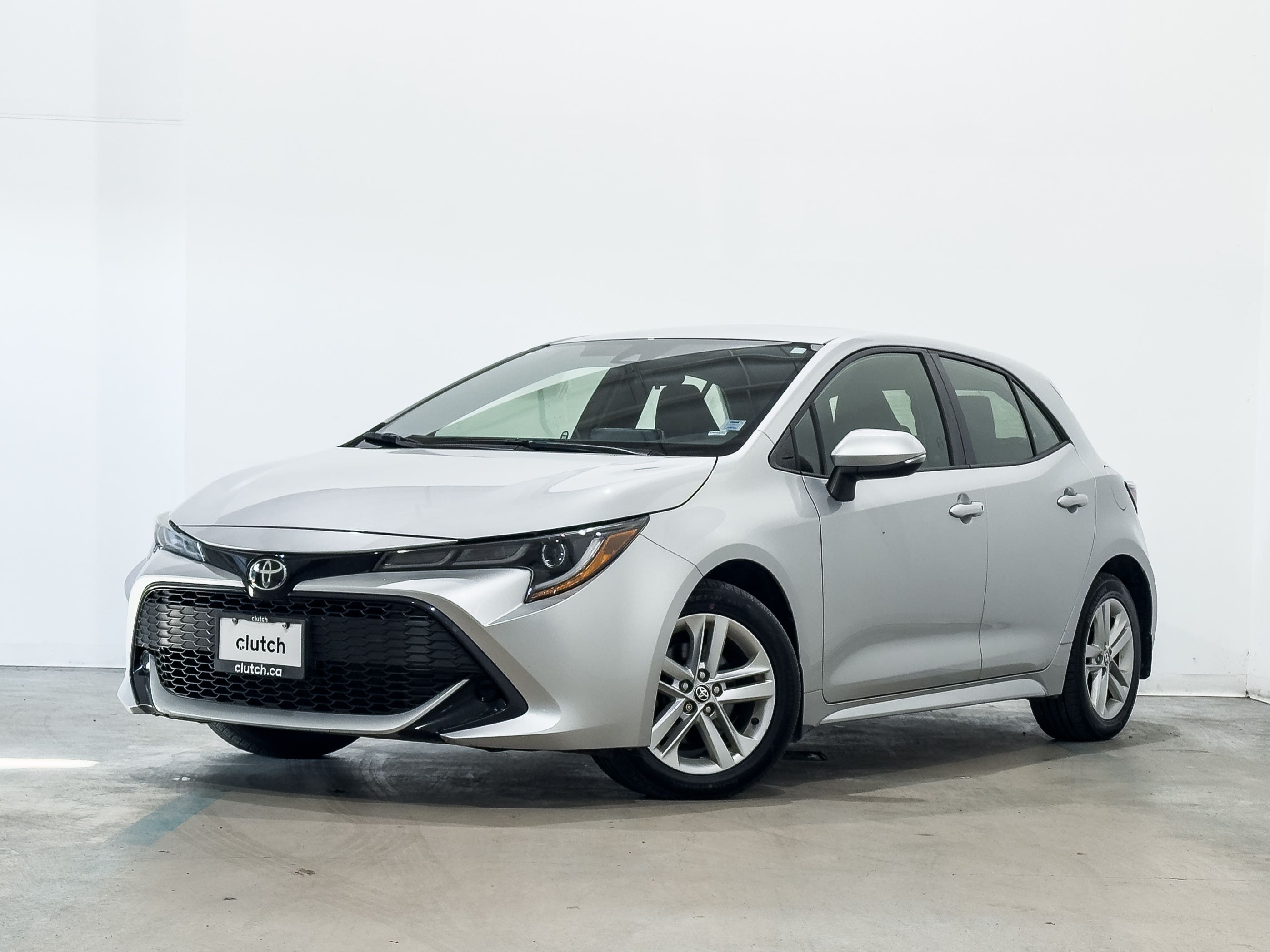 Silver 2020 Toyota Corolla Hatchback   Automatic