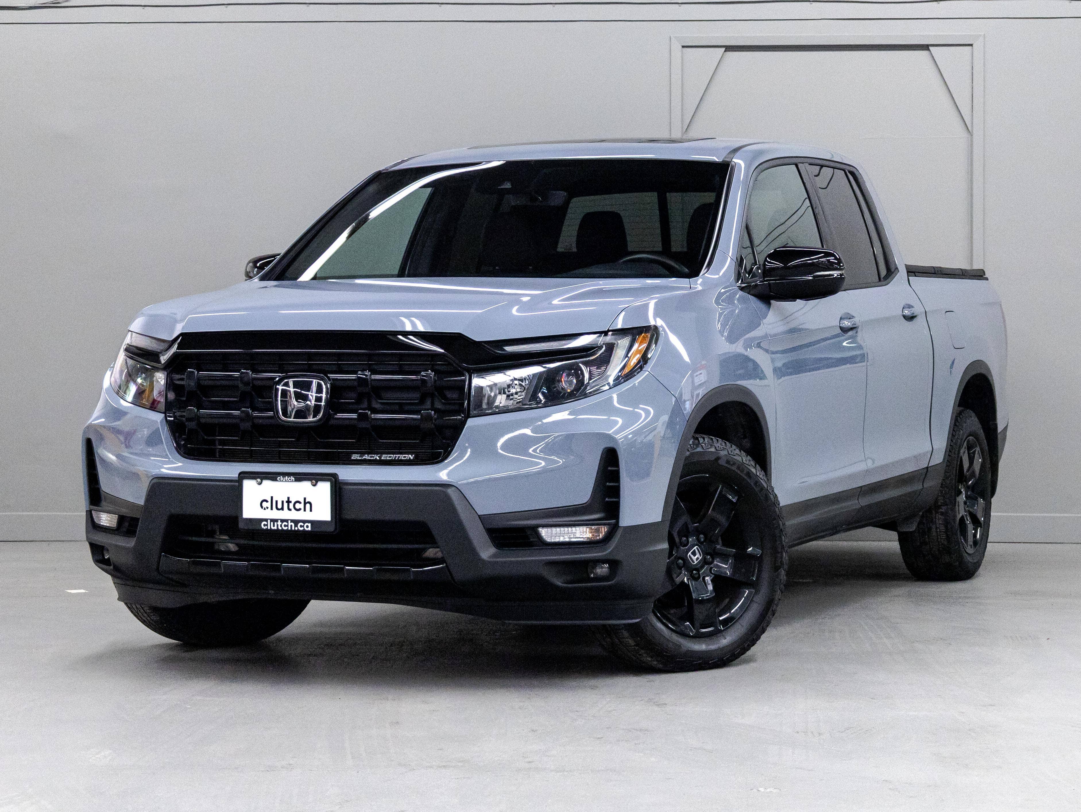 Gray 2024 Honda Ridgeline Pickup Truck All-Wheel Drive Automatic