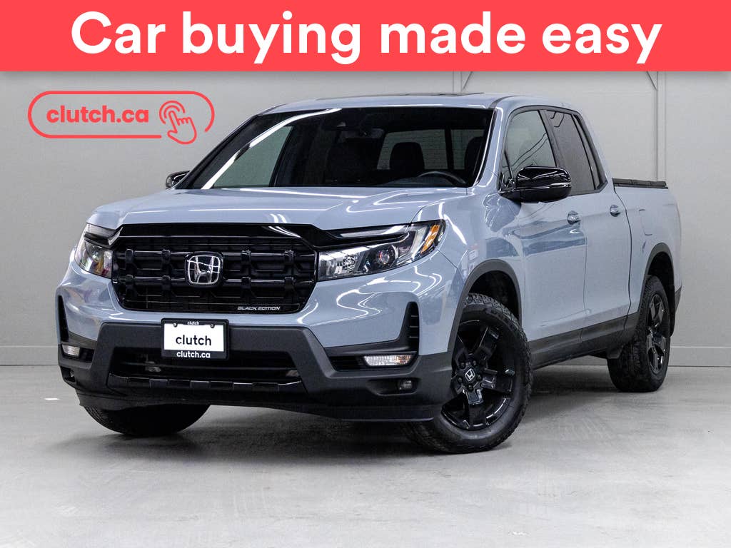Gray 2024 Honda Ridgeline Pickup Truck All-Wheel Drive Automatic