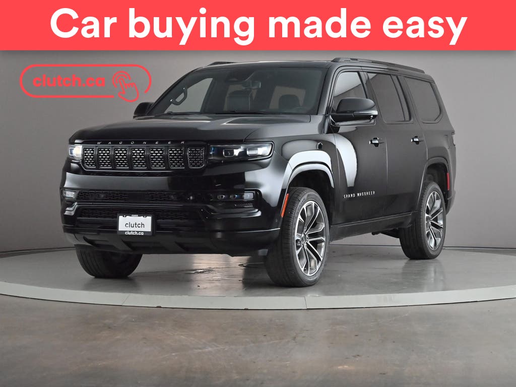 Black 2022 Jeep Grand Wagoneer SUV / Crossover Four-Wheel Drive Automatic