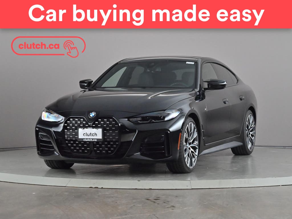 Black 2024 BMW 4 Series Coupe All-Wheel Drive Automatic