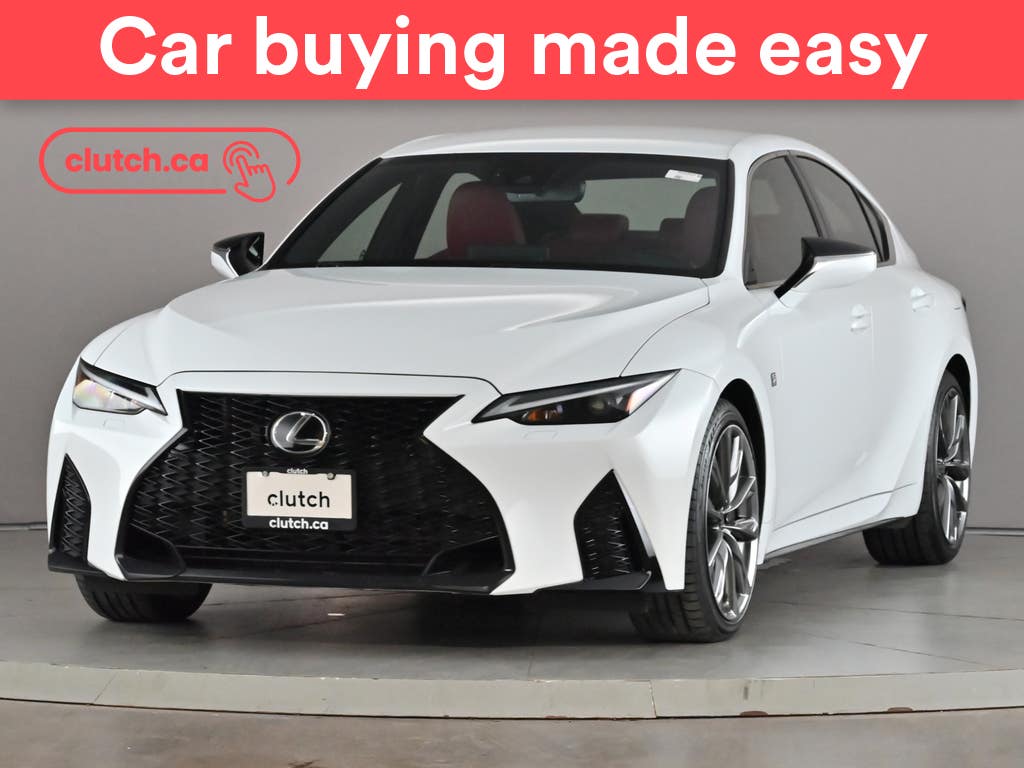 White 2022 Lexus IS Sedan Automatic