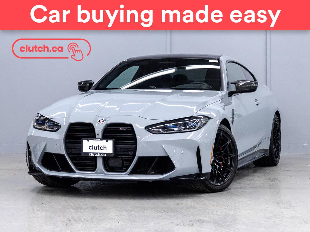 Gray 2022 BMW M4 Coupe All-Wheel Drive Automatic