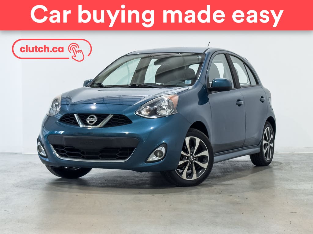 Blue 2017 Nissan Micra SR FWD Hatchback Automatic