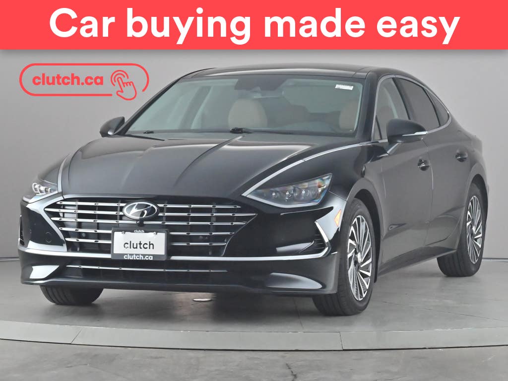 Black 2023 Hyundai Sonata Hybrid Ultimate FWD Sedan Automatic
