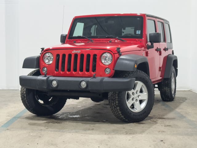 Red 2018 Jeep Wrangler JK Unlimited