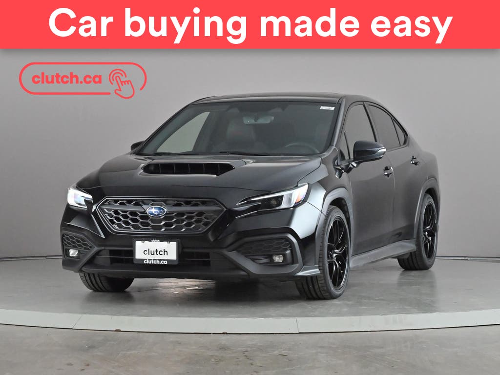 Black 2023 Subaru WRX Sedan Automatic