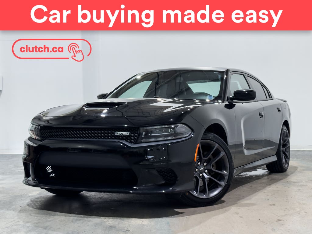 Black 2023 Dodge Charger Sedan Rear-Wheel Drive Automatic