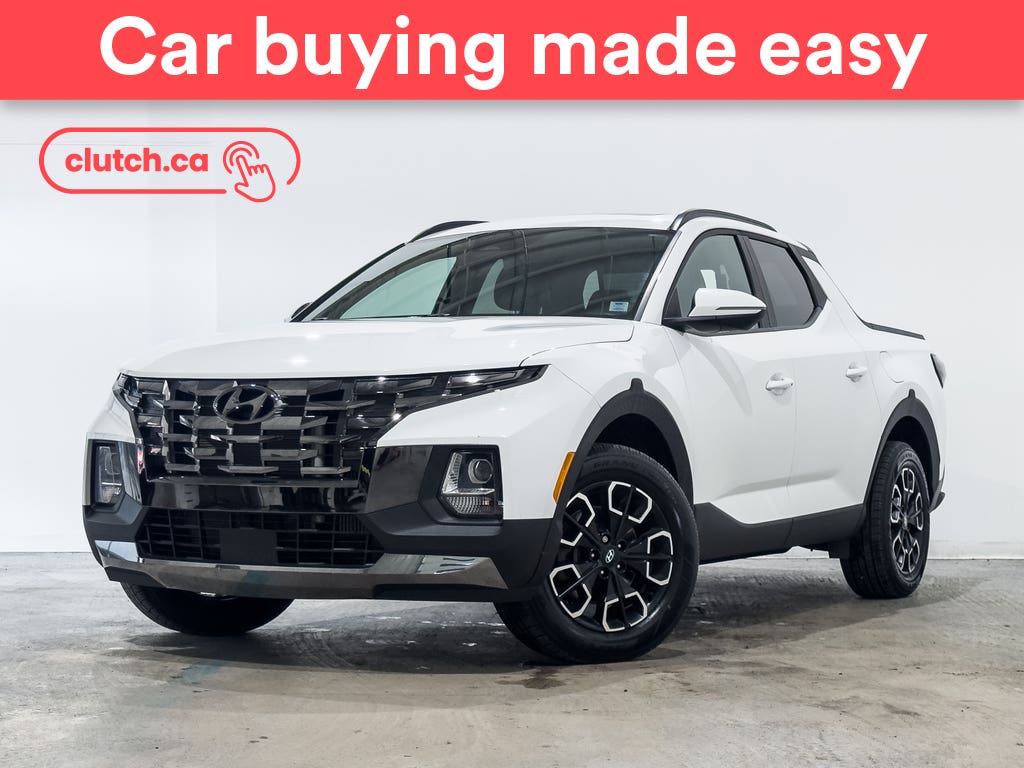 White 2022 Hyundai Santa Cruz Pickup Truck Automatic