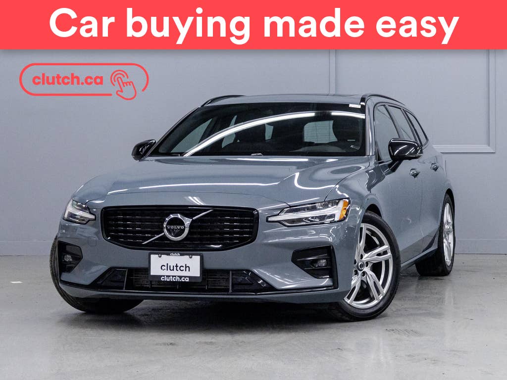 Gray 2022 Volvo V60 Wagon Automatic