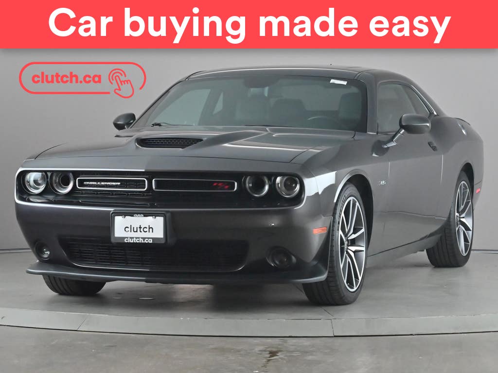 Gray 2023 Dodge Challenger R/T RWD Coupe Rear-Wheel Drive Automatic
