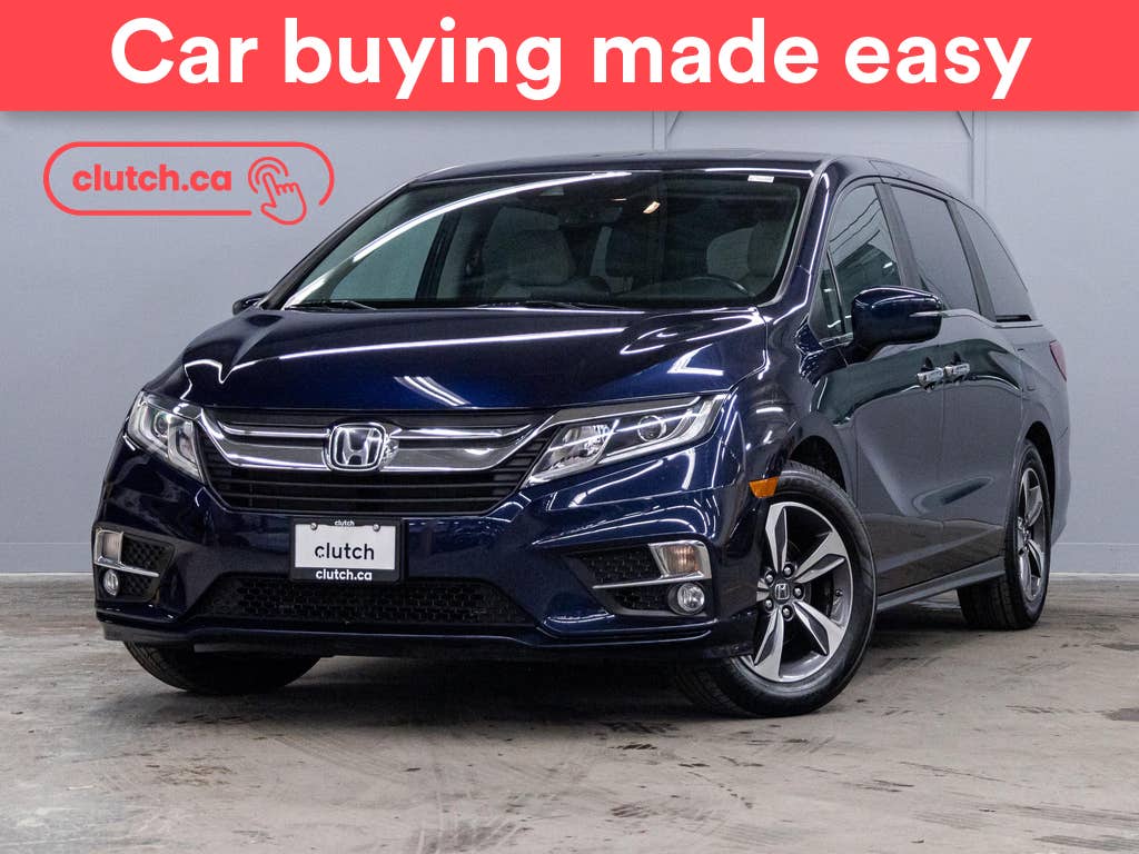 Blue 2018 Honda Odyssey Minivan Automatic