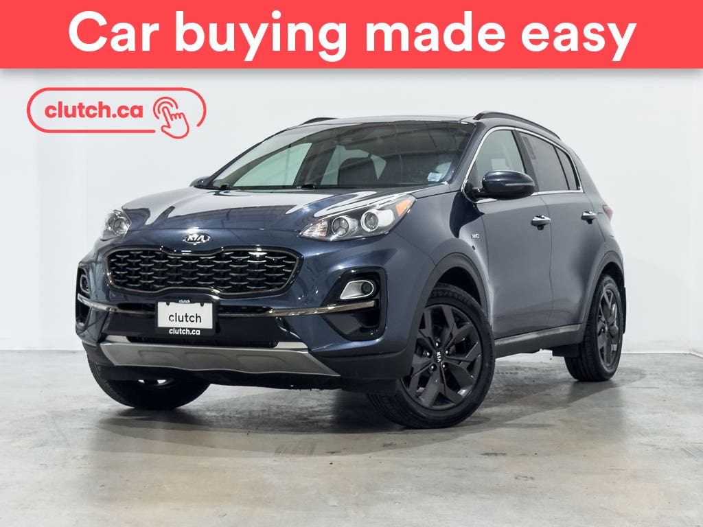 Blue 2022 Kia Sportage EX S AWD SUV / Crossover Automatic