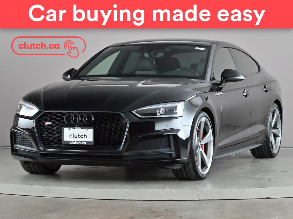 Black 2019 Audi S5 Sportback Sedan Automatic