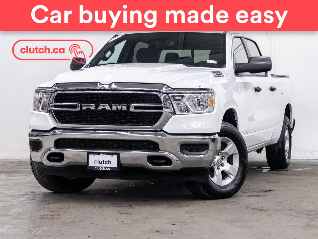 White 2024 RAM 1500 Pickup Truck Four-Wheel Drive Automatic