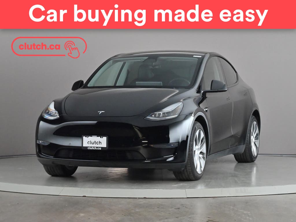 Black 2021 Tesla Model Y SUV / Crossover All-Wheel Drive Automatic