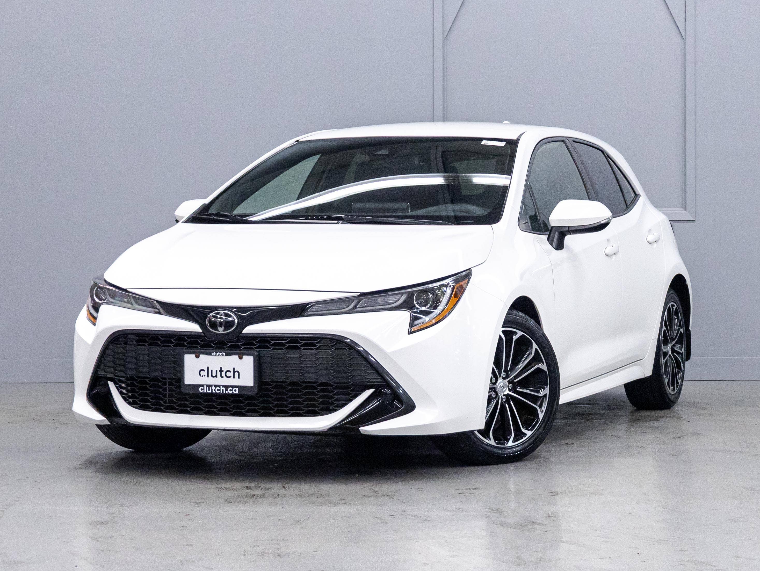 White 2020 Toyota Corolla Hatchback Hatchback  Automatic