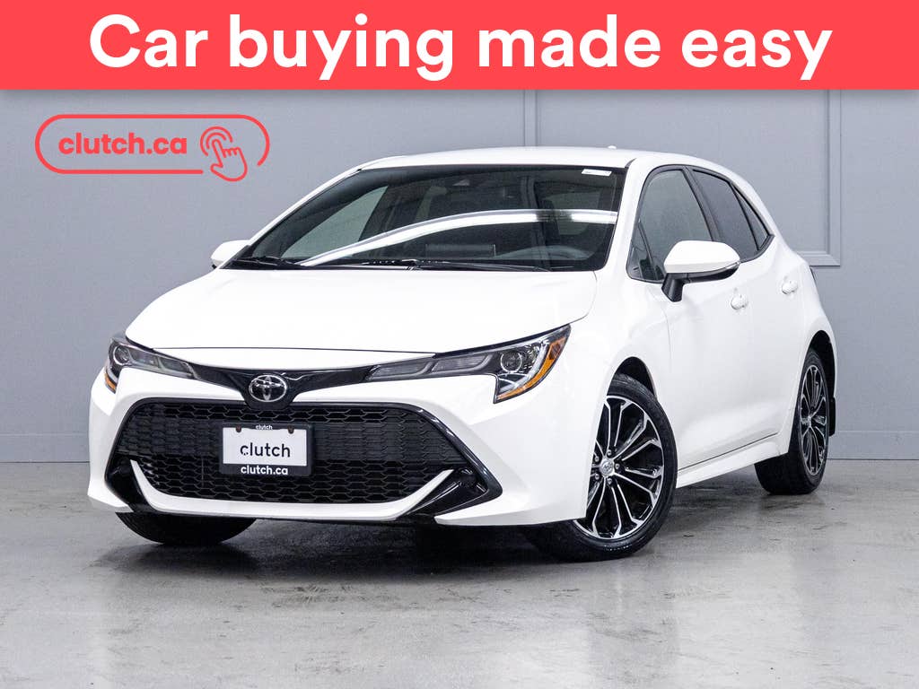 White 2020 Toyota Corolla Hatchback Hatchback Automatic