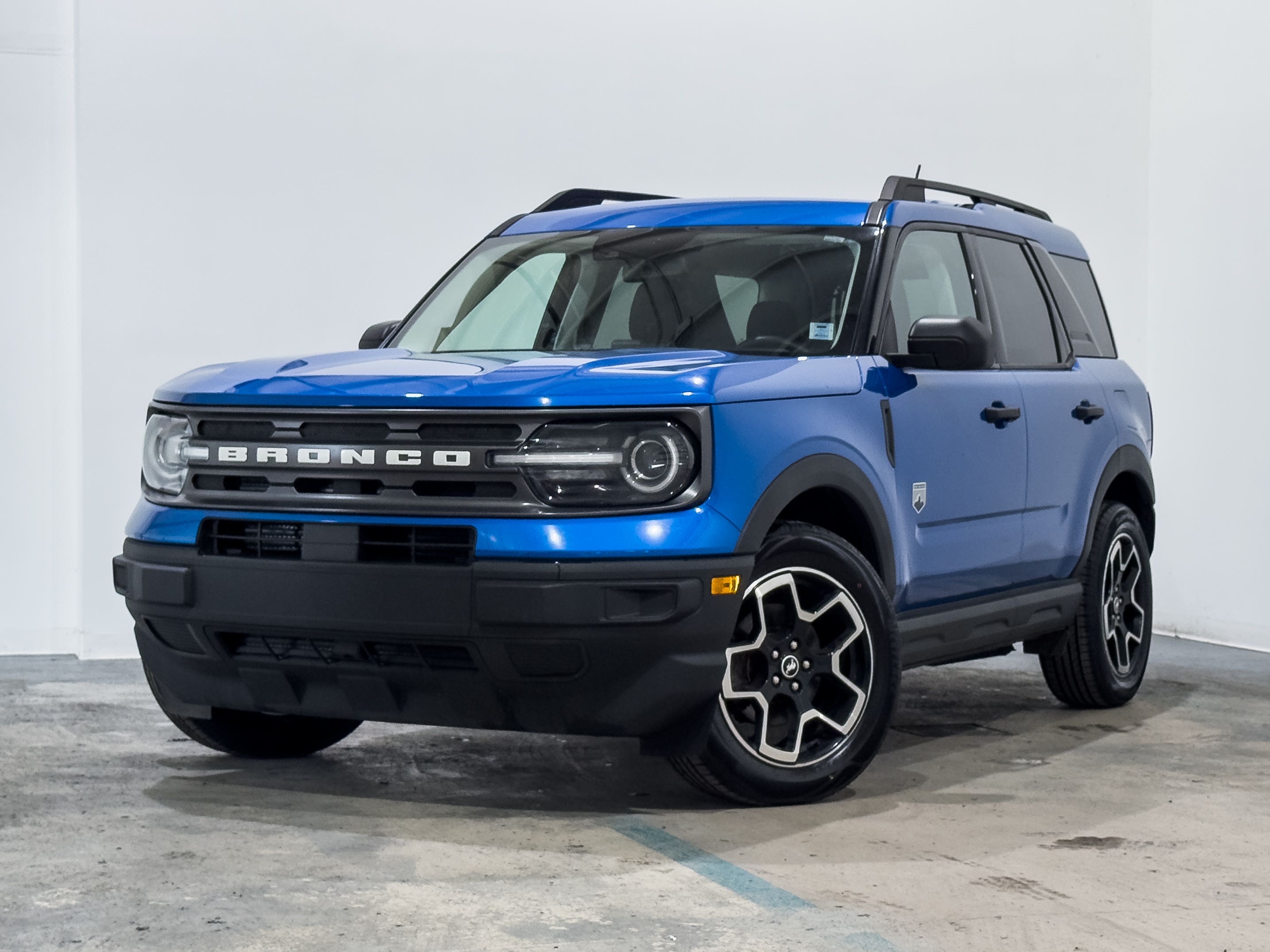 Blue 2022 Ford Bronco Sport SUV / Crossover All-Wheel Drive Automatic