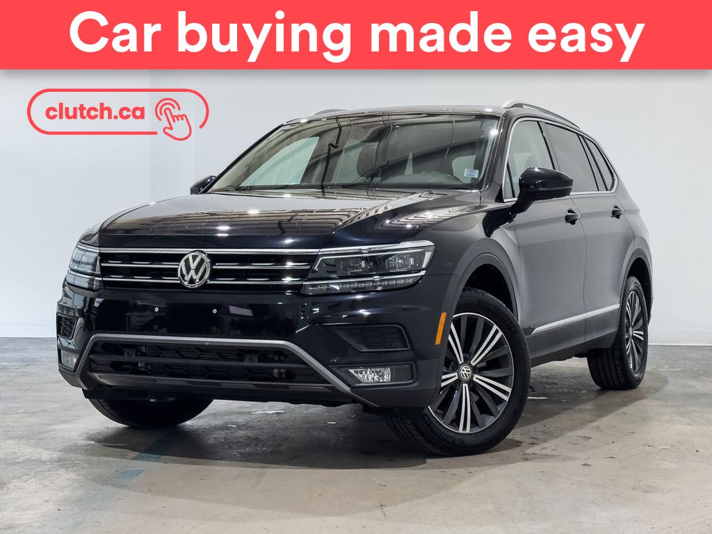 Black 2019 Volkswagen Tiguan SUV / Crossover Automatic