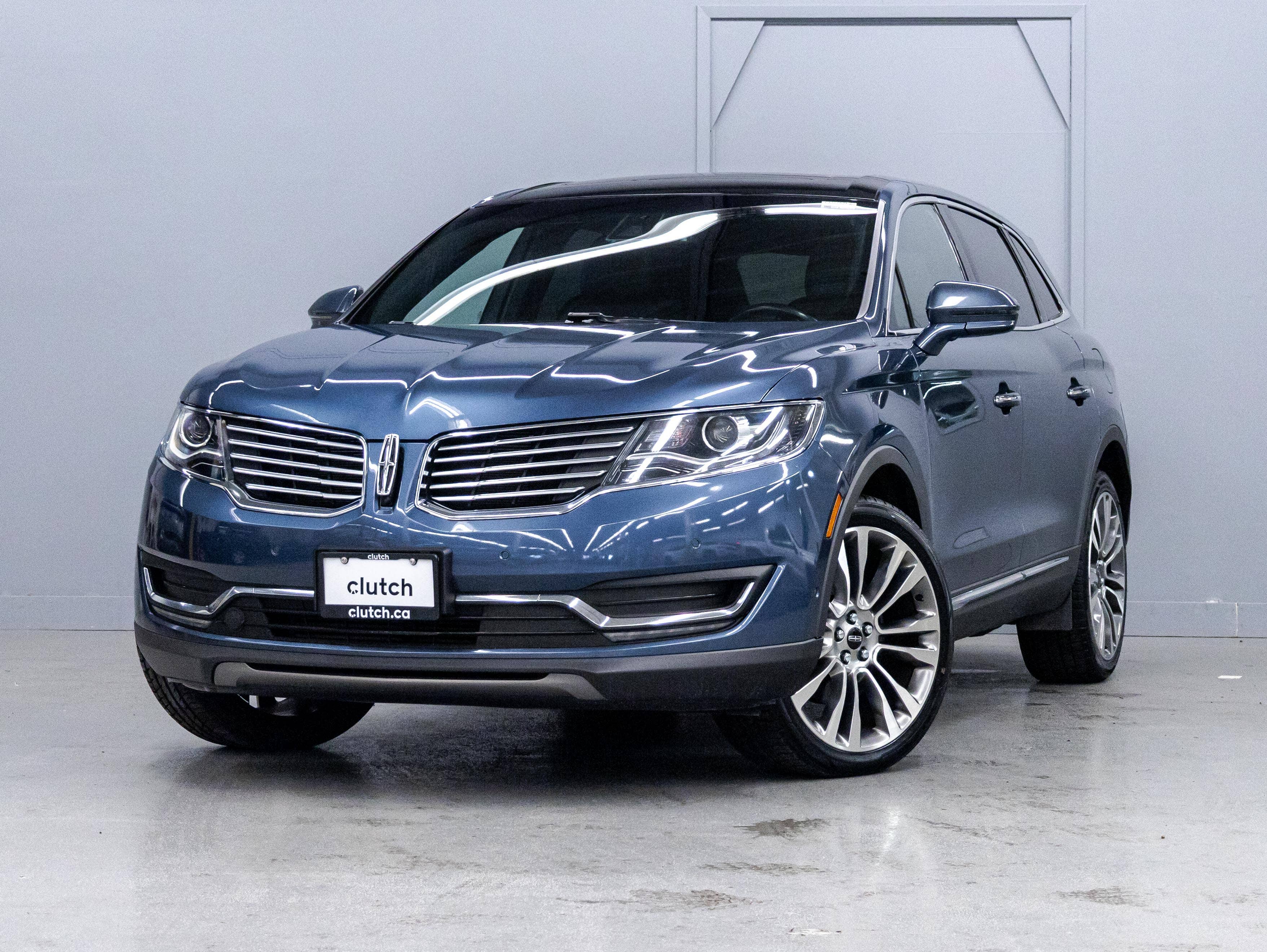 Blue 2018 Lincoln MKX SUV / Crossover All-Wheel Drive Automatic